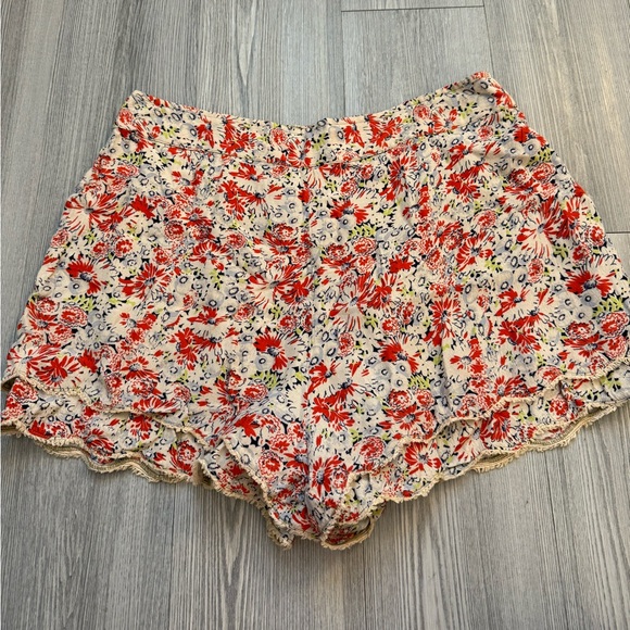 Free People Pants - Free People Floral Shorts